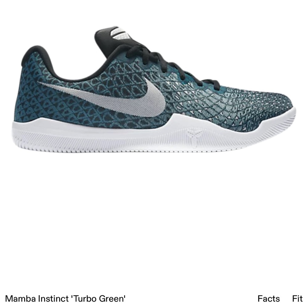 Nike Kobe Mamba Instinct Turbo Green Size 7.5 Mens Turbo Green *Rare*